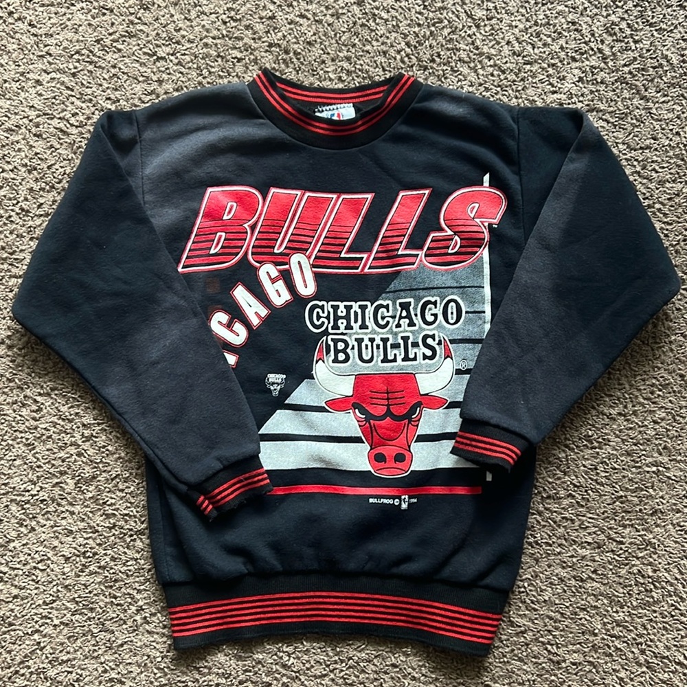 Vtg Chicago Bulls NBA CrewneckSweater youth size 8